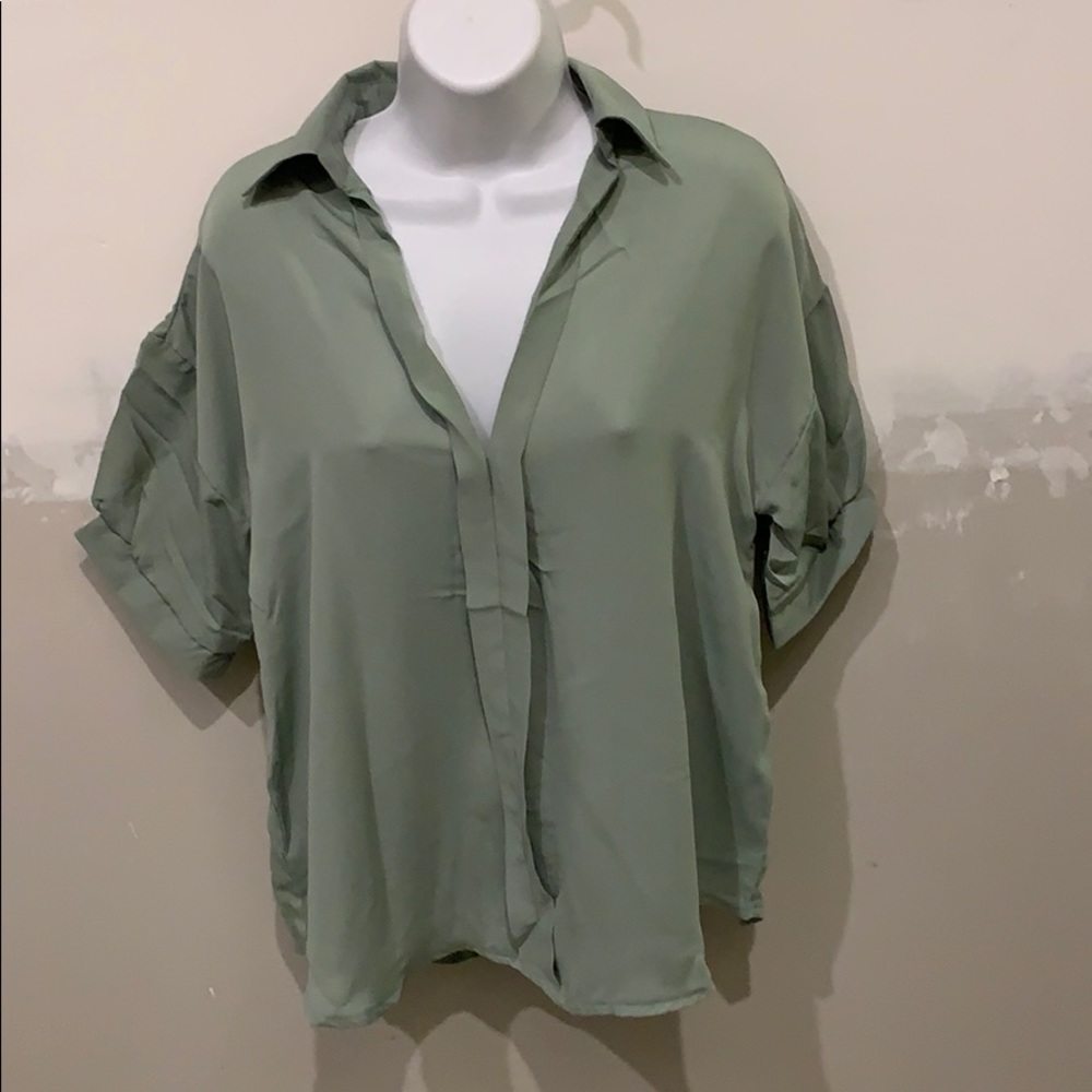 New with tags sheer blouse